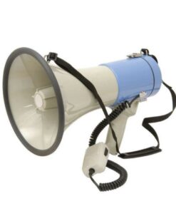 Megaphone With Handheld Clip-on Microphone