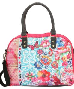 Melli Mello Elif Ladies Shoulder Bag - 17127 - Pink-Colourful