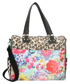 Melli Mello Elif Ladies Shoulder Bag - Pink-Colourful