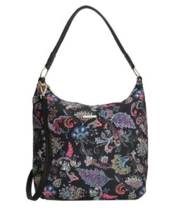 Melli Mello Manisha Ladies Shoulder Bag - 17665 - Black-Colourful