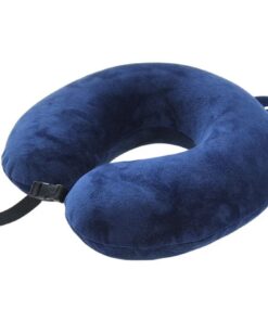 Memory Foam Neck Pillows || Travel Pillow - Blue