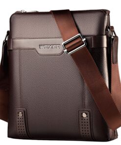 Men Business Casual Vertical Type Square Type Shoulder Bag