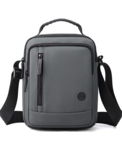 Men Shoulder Bag Minimalist Outdoor Casual Bag - Grey