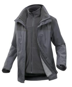 Men's 3-in-1 Waterproof Hiking Jacket - SH100 (0 c) - 2XL