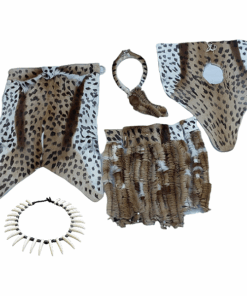 Mens African Traditional Imvunulo - 5 Piece Set