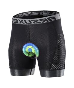 Men's Bike Cycling Underwear Shorts Gel Padded with Anti-Slip Leg Grips - S