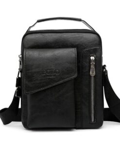 Men's Bolo Shoulder and Crossbody Bag - Black