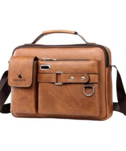 Men's Business Crossbody Bag Shoulder Bag Handbag Travel Carry on Bag