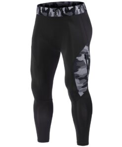 Men's Compression Pants Athletic Workout Tights Leggings Baselayer Bottoms