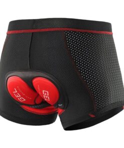Men's Cycling Underwear Shorts with Gel Pad - L