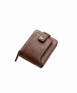 Men's Fashion Decor Zipper Around Wallet