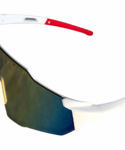 Men's Fashionable Cycling Sunglasses - White, Red