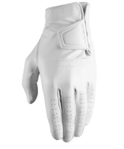 Men's golf glove cabretta right handed - 900 white - M