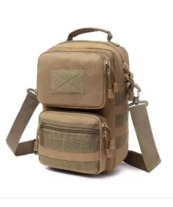Men's Outdoor Activities Single Shoulder Crossbody Bag - Brown