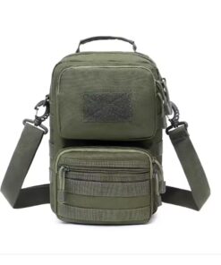Men's Outdoor Activities Single Shoulder Crossbody Bag - Green