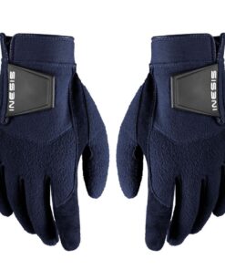 Men's Pair of Golf Rain Gloves - rw Black - M