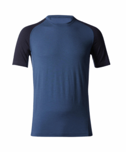 Men's Short-Sleeved Merino Wool Trekking T-Shirt - Mt500