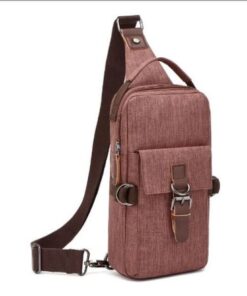 Men's Sling Cross Body Chest Bag Ideal for Daily Use and Safe Travelling - SPECKLED