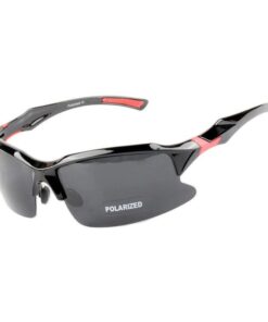 Men's Sport SunGlasses - Black/Red