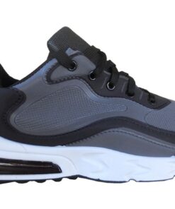 Men's Supercross Trail Running Shoes - Black / D.Grey - UK 6