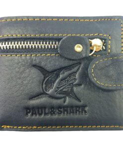 Men's Wallet Genuine Leather Black 861-01