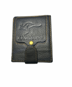 Men's Wallet Genuine Leather Black 861-06