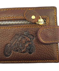 Men's Wallet Genuine Leather Brown 861-02