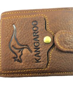 Men's Wallet Genuine Leather Brown 861-06