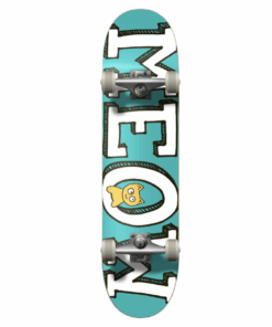 Meow Logo Complete Teal 8" Street