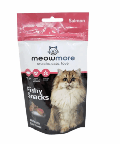 Meow More - Fishy Snacks Salmon & Trout Adult Cat Treats 10 Pack 35g x1