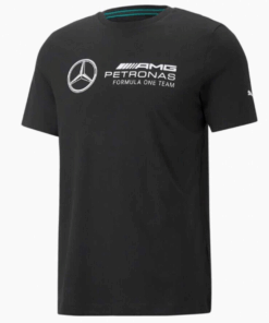 Mercedes AMG Petronas F1 MENS ESS Logo Tee Black - XL