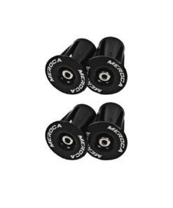 Meroca Handle Bar End Plus (4 Pack - 2 Pairs) - Black