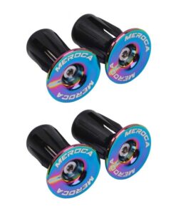 Meroca Handle Bar End Plus (4 Pack - 2 Pairs) - Blue & Pink