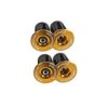 Meroca Handle Bar End Plus (4 Pack - 2 Pairs) - Gold