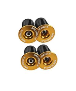 Meroca Handle Bar End Plus (4 Pack - 2 Pairs) - Gold