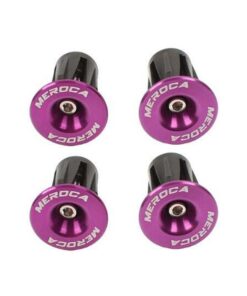 Meroca Handle Bar End Plus (4 Pack - 2 Pairs) - Purple