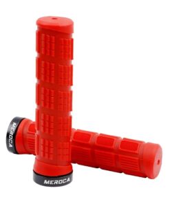 Meroca Lock-On Mountain Bike Grips - Please Select Color - Red