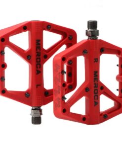 MEROCA Nylon XL Mountain Bike Pedal - Red