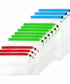 Mesh Storage Bags | 12 Piece Reusable Storage / Produce Bags | Eco-Friendly