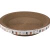 MEshine 50x50x9CM Cat Scratcher-Bowl Shaped Cardboard Cat Scratching Board