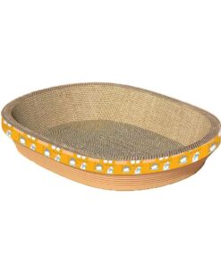 MEshine Cat Scratcher-Oval Scratching Board For Cats