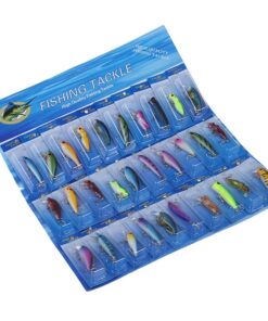 Metal Fishing Lure Set - 30 Piece