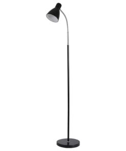 Metal Standing Lamp Floor Lamp with Adjustable Gooseneck with Flexible Arm