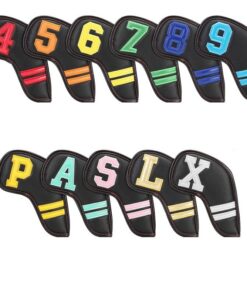 Michris Colour Stripe Iron Covers - Velcro Iron Covers