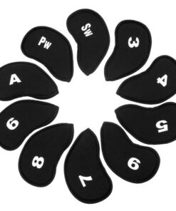 Michris Neoprene Head Covers - Black