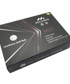 Michris Urethane 3 Piece White Balanced Golf Ball - 3 Dozen