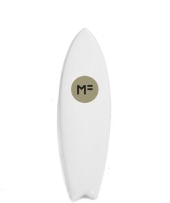Mick Fanning Softboard Surfboard - 5'6 MF X Kuma Fish - White FCSII 2Fin