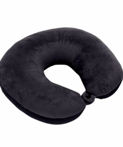 Micro-Beads Travel Neck Pillow - Black