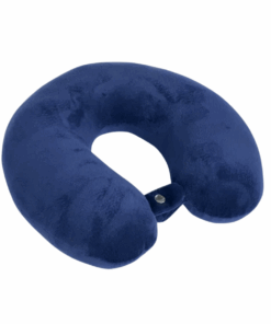 Micro-Beads Travel Neck Pillow - Navy