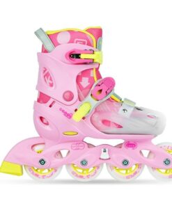 Micro Cosmo ID Candy Kids Skates - Pink - UK Junior 10.5